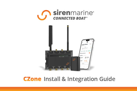 Siren Marine CZONE install and integration guide icon