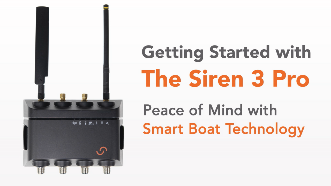 video thumbnail get started with the Siren 3 Pro